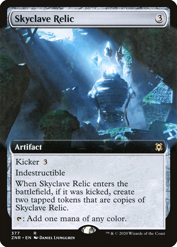 Skyclave Relic (Extended Art) [Zendikar Rising] | Event Horizon Hobbies CA