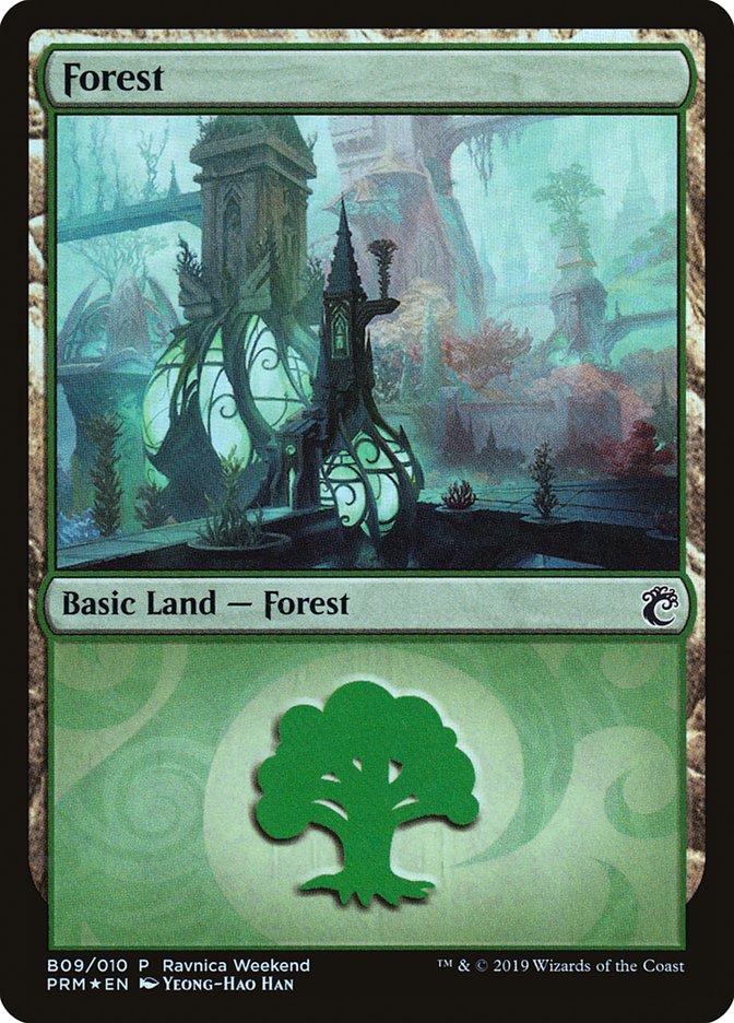 Forest (B09) [Ravnica Allegiance Guild Kit] | Event Horizon Hobbies CA