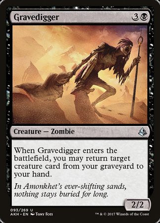 Gravedigger [Amonkhet] | Event Horizon Hobbies CA