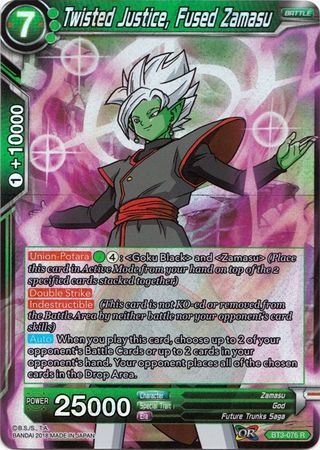 Twisted Justice, Fused Zamasu (BT3-076) [Cross Worlds] | Event Horizon Hobbies CA