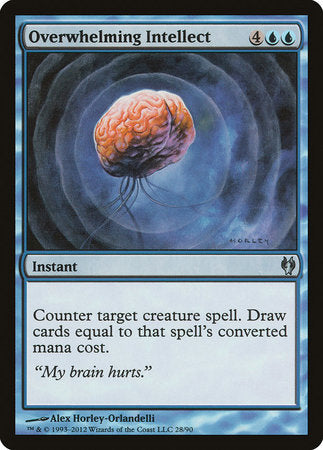 Overwhelming Intellect [Duel Decks: Izzet vs. Golgari] | Event Horizon Hobbies CA