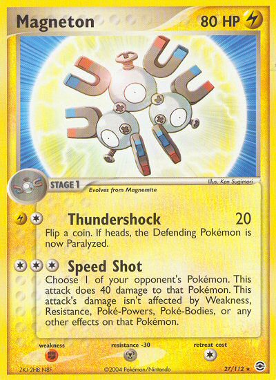 Magneton (27/112) [EX: FireRed & LeafGreen] | Event Horizon Hobbies CA