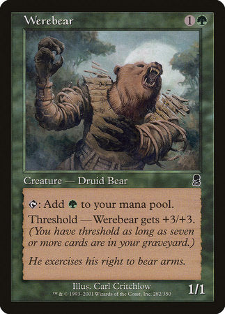 Werebear [Odyssey] | Event Horizon Hobbies CA