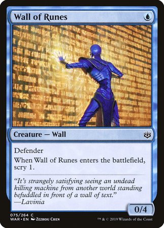 Wall of Runes [War of the Spark] | Event Horizon Hobbies CA