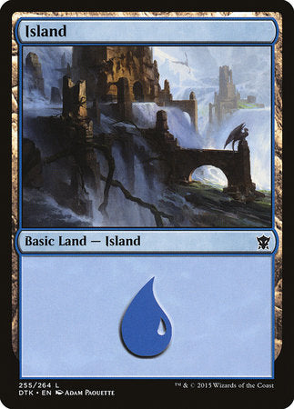 Island (255) [Dragons of Tarkir] | Event Horizon Hobbies CA