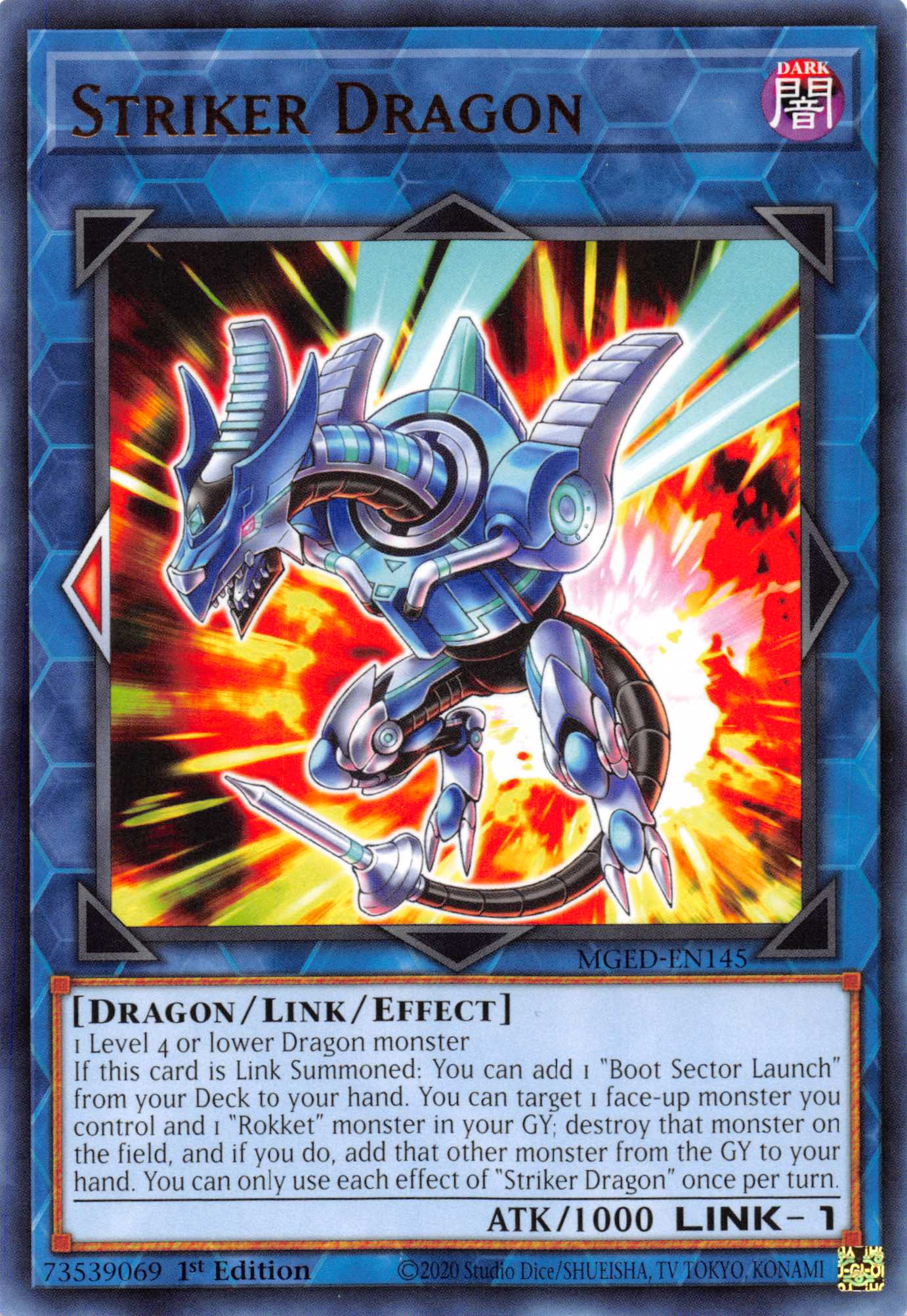 Striker Dragon [MGED-EN145] Rare | Event Horizon Hobbies CA