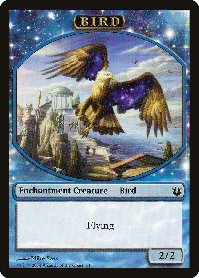 Bird (4/11) [Born of the Gods Tokens]