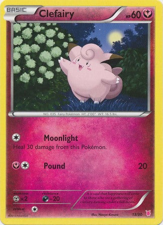 Clefairy (13/30) [XY: Trainer Kit 1 - Wigglytuff] | Event Horizon Hobbies CA