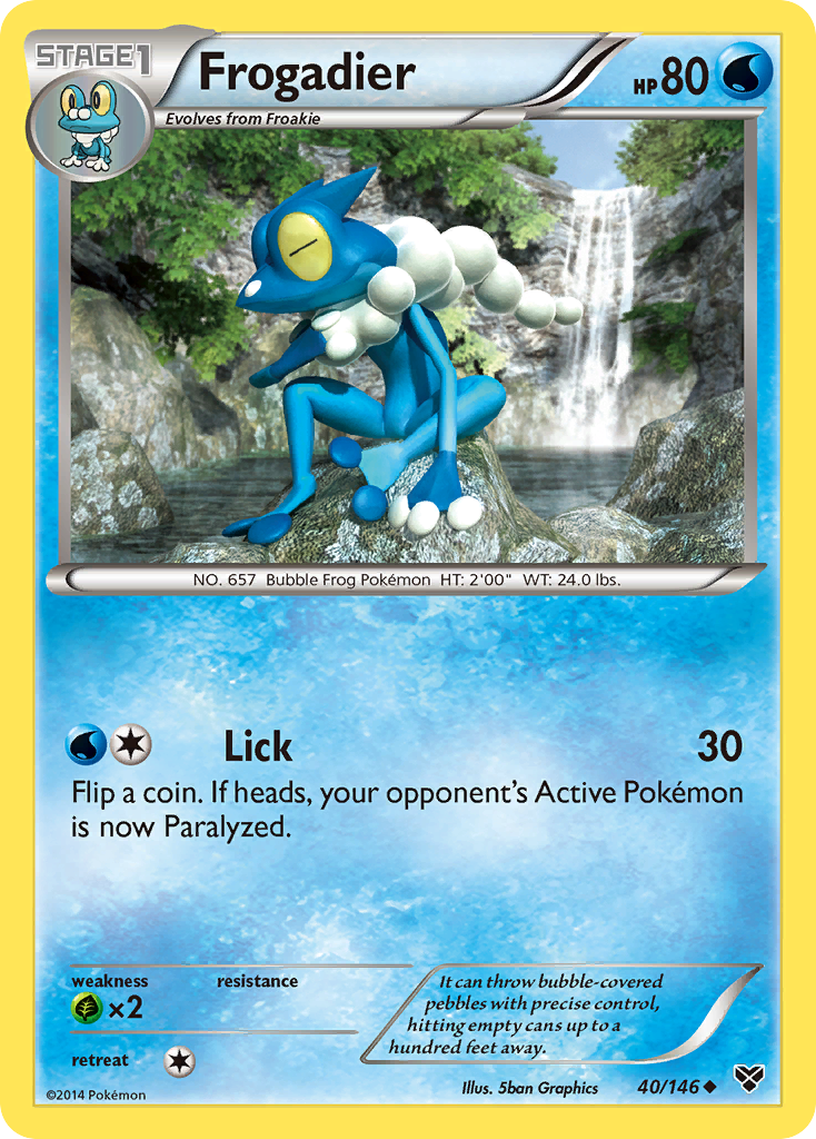 Frogadier (40/146) [XY: Base Set] | Event Horizon Hobbies CA