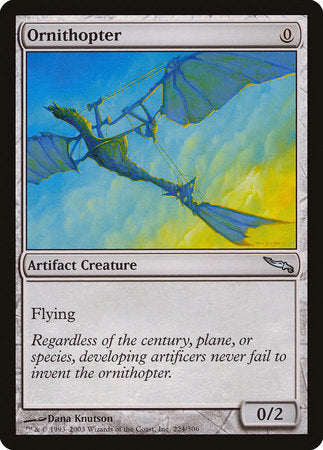 Ornithopter [Mirrodin] | Event Horizon Hobbies CA