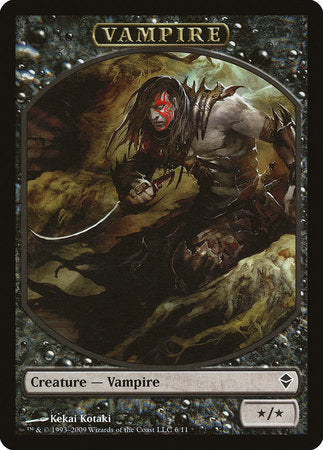 Vampire Token [Zendikar Tokens] | Event Horizon Hobbies CA