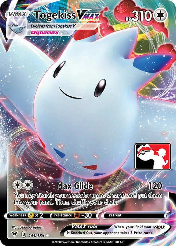 Togekiss VMAX (141/185) [Prize Pack Series One] | Event Horizon Hobbies CA