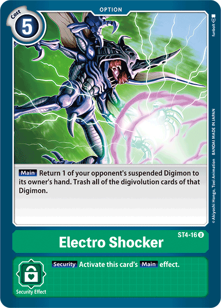 Electro Shocker [ST4-16] [Starter Deck: Giga Green] | Event Horizon Hobbies CA