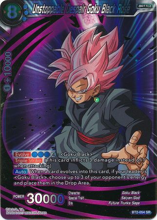 Unstoppable Despair Goku Black Rose (BT2-054) [Union Force] | Event Horizon Hobbies CA