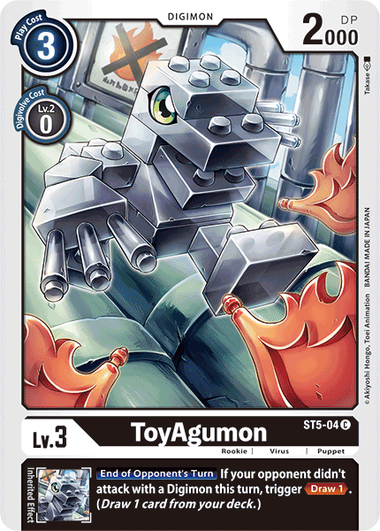 ToyAgumon [ST5-04] [Starter Deck: Machine Black] | Event Horizon Hobbies CA