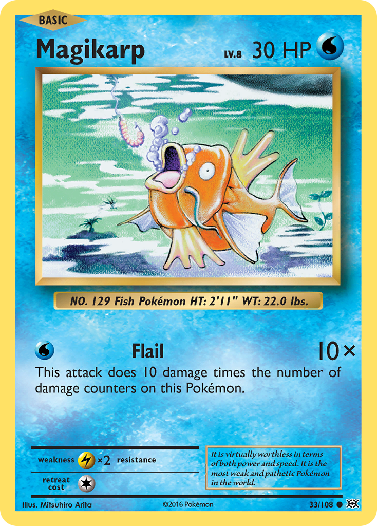 Magikarp (33/108) [XY: Evolutions] | Event Horizon Hobbies CA