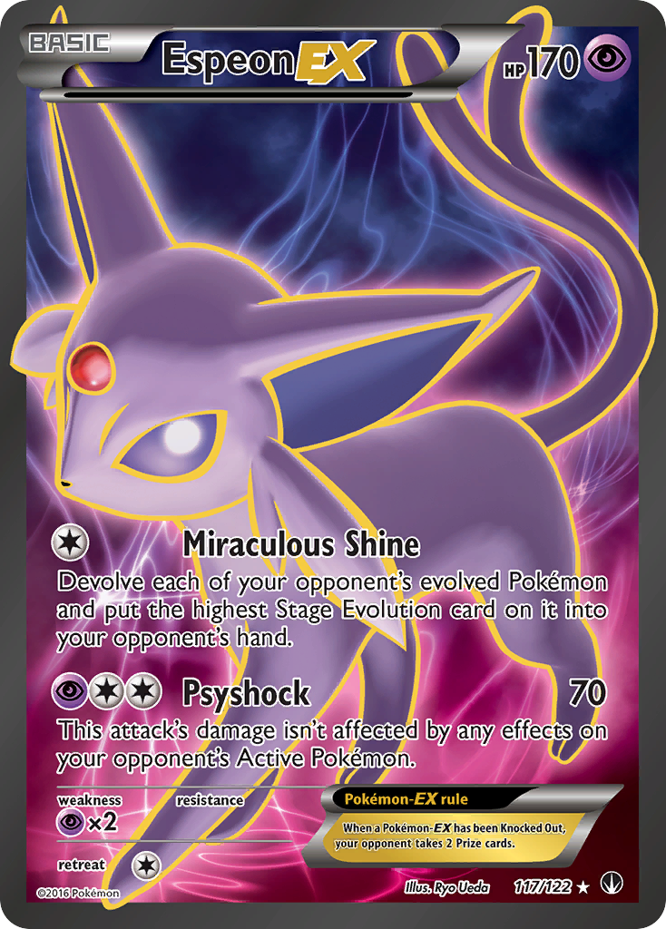 Espeon EX (117/122) [XY: BREAKpoint] | Event Horizon Hobbies CA