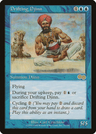 Drifting Djinn [Urza's Saga] | Event Horizon Hobbies CA