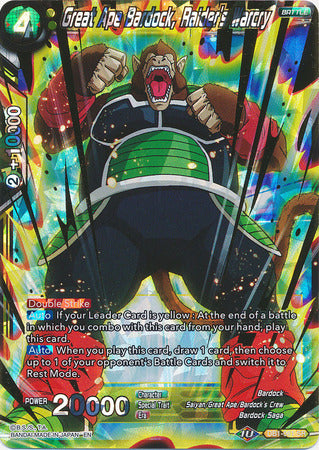 Great Ape Bardock, Raider's Warcry (DB1-061) [Dragon Brawl] | Event Horizon Hobbies CA