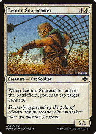 Leonin Snarecaster [Duel Decks: Speed vs. Cunning] | Event Horizon Hobbies CA