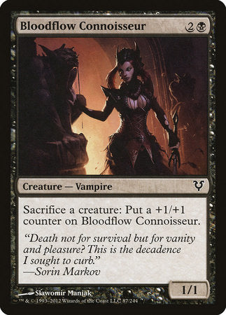 Bloodflow Connoisseur [Avacyn Restored] | Event Horizon Hobbies CA