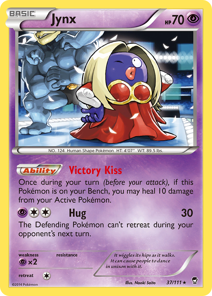 Jynx (37/111) [XY: Furious Fists] | Event Horizon Hobbies CA