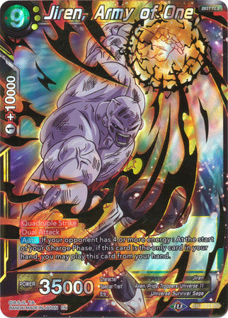 Jiren, Army of One (DB2-123) [Divine Multiverse] | Event Horizon Hobbies CA