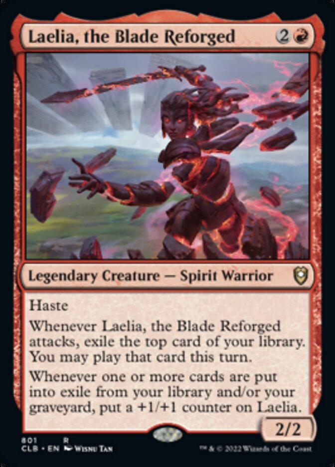 Laelia, the Blade Reforged [Commander Legends: Battle for Baldur's Gate] | Event Horizon Hobbies CA