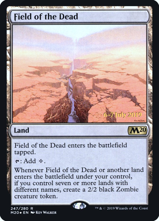 Field of the Dead  [Core Set 2020 Prerelease Promos] | Event Horizon Hobbies CA