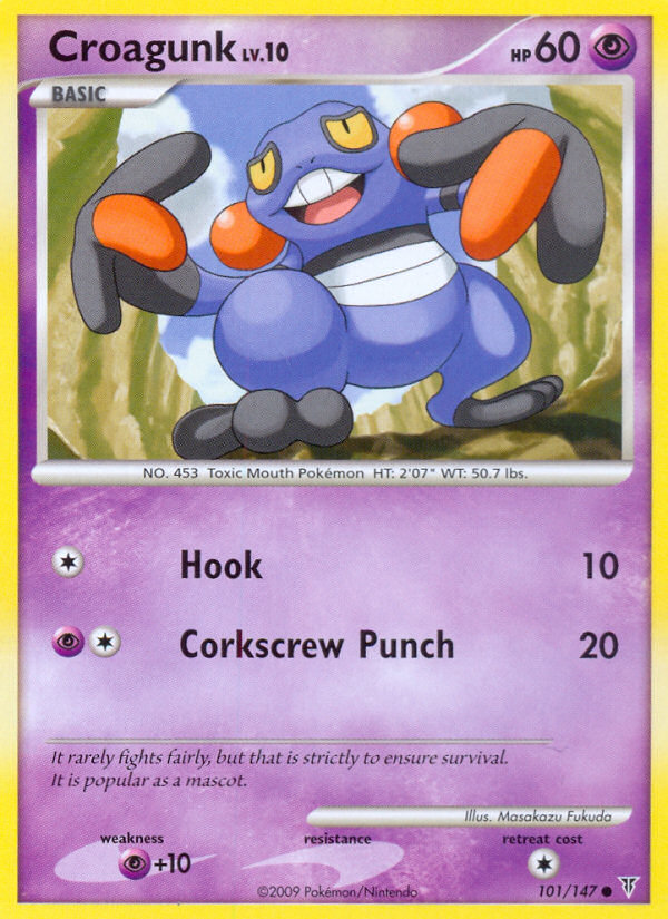 Croagunk (101/147) [Platinum: Supreme Victors] | Event Horizon Hobbies CA