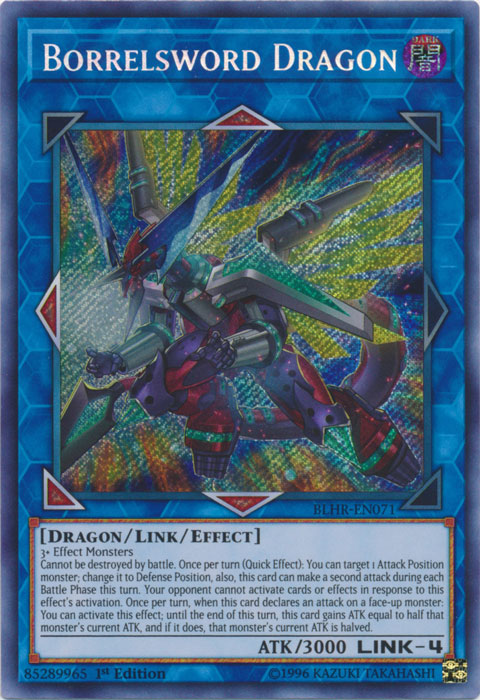 Borrelsword Dragon [BLHR-EN071] Secret Rare | Event Horizon Hobbies CA