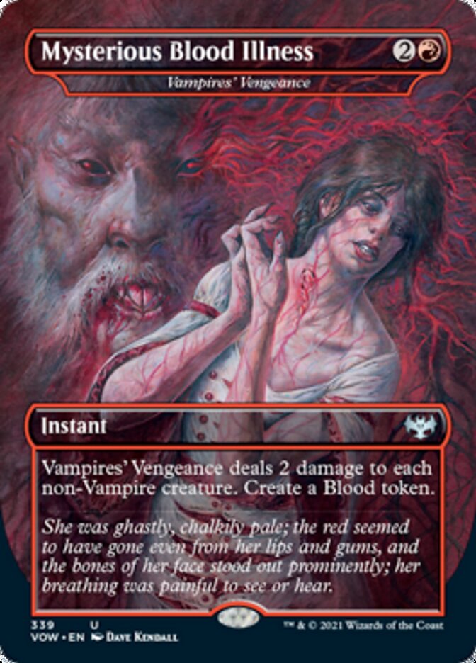 Vampires' Vengeance - Mysterious Blood Illness [Innistrad: Crimson Vow] | Event Horizon Hobbies CA