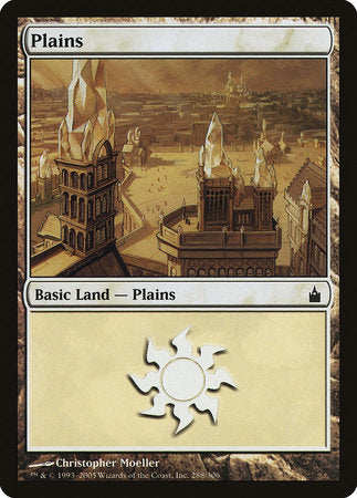 Plains (288) [Ravnica: City of Guilds] | Event Horizon Hobbies CA