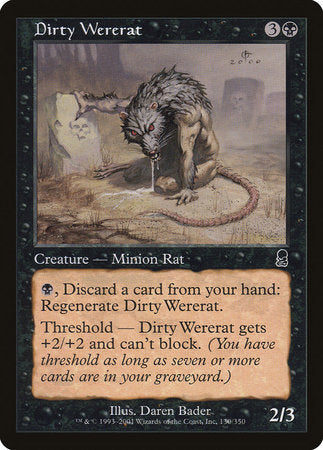 Dirty Wererat [Odyssey] | Event Horizon Hobbies CA