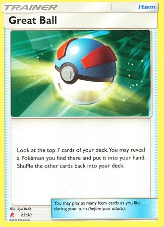 Great Ball (25/30) [Sun & Moon: Trainer Kit - Lycanroc] | Event Horizon Hobbies CA