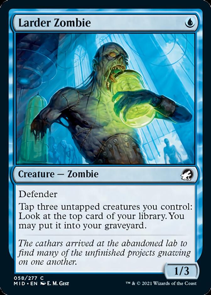 Larder Zombie [Innistrad: Midnight Hunt] | Event Horizon Hobbies CA