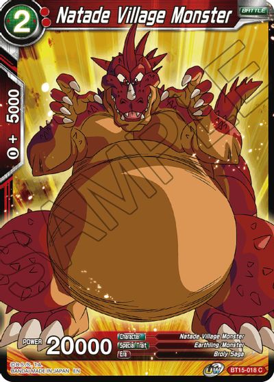 Natade Village Monster (BT15-018) [Saiyan Showdown] | Event Horizon Hobbies CA