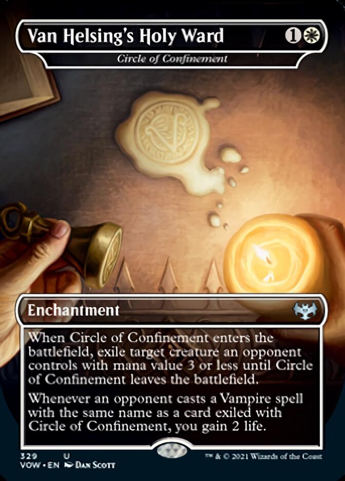 Circle of Confinement - Van Helsing's Holy Ward [Innistrad: Crimson Vow] | Event Horizon Hobbies CA