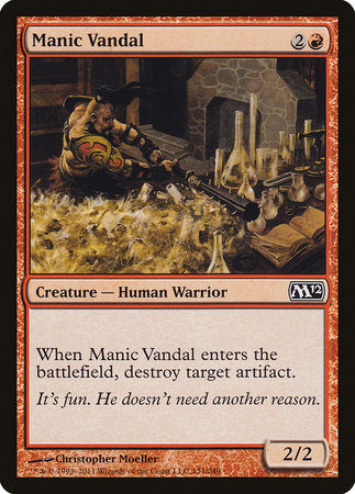 Manic Vandal [Magic 2012] | Event Horizon Hobbies CA