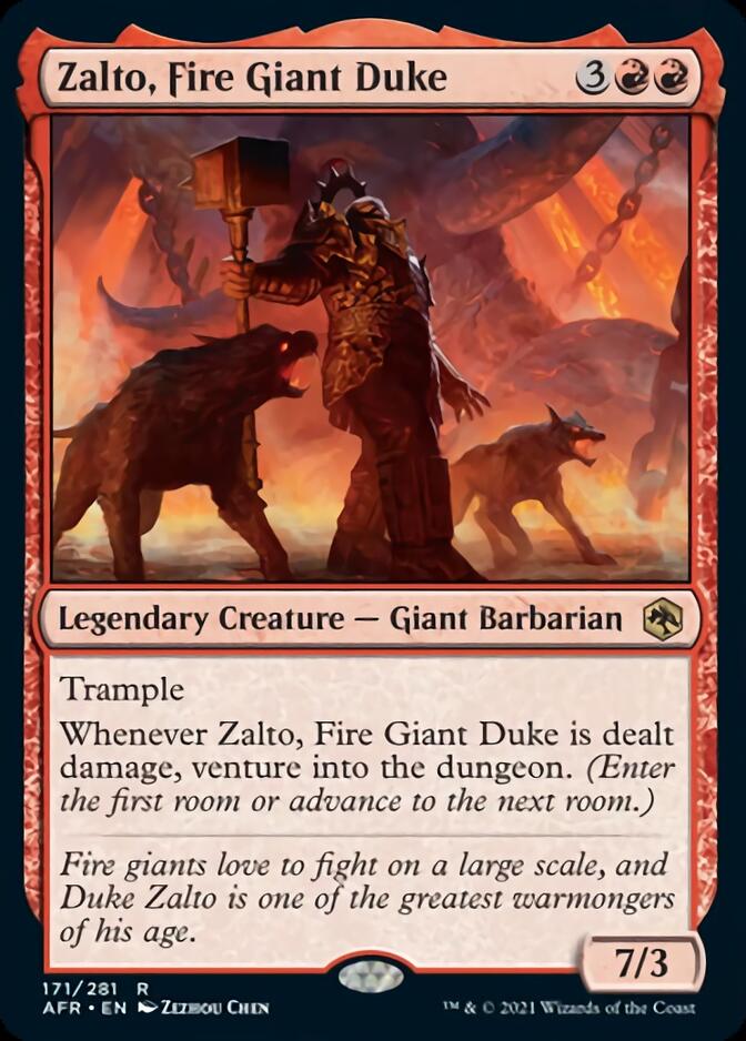 Zalto, Fire Giant Duke [Dungeons & Dragons: Adventures in the Forgotten Realms] | Event Horizon Hobbies CA