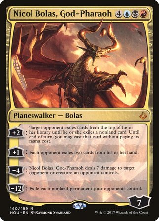 Nicol Bolas, God-Pharaoh [Hour of Devastation] | Event Horizon Hobbies CA