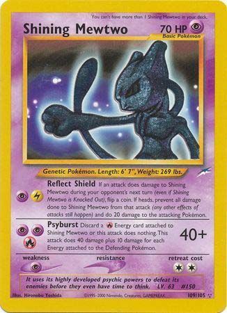 Shining Mewtwo (109/105) [Neo Destiny Unlimited] | Event Horizon Hobbies CA