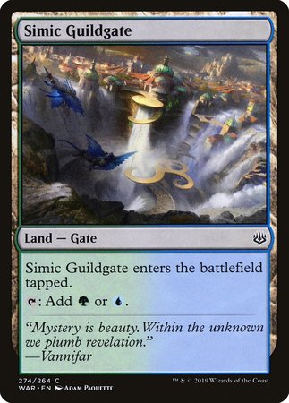 Simic Guildgate [War of the Spark] | Event Horizon Hobbies CA