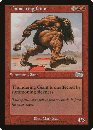 Thundering Giant [Urza's Saga] | Event Horizon Hobbies CA