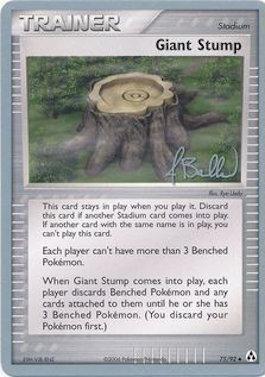 Giant Stump (75/92) (Eeveelutions - Jimmy Ballard) [World Championships 2006] | Event Horizon Hobbies CA