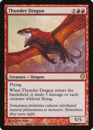 Thunder Dragon [Duel Decks: Knights vs. Dragons] | Event Horizon Hobbies CA