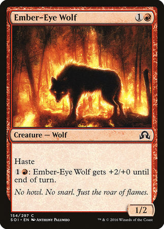 Ember-Eye Wolf [Shadows over Innistrad] | Event Horizon Hobbies CA