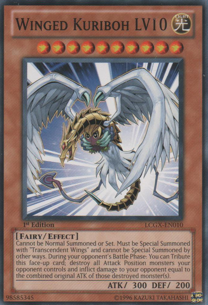 Winged Kuriboh LV10 [LCGX-EN010] Common | Event Horizon Hobbies CA