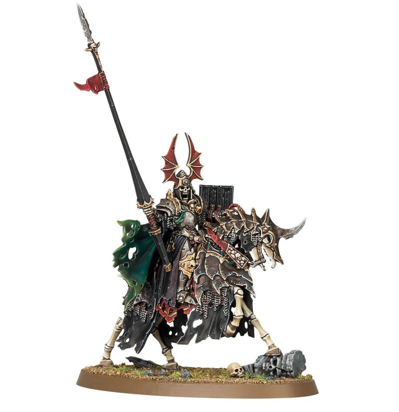 AOS - Soulblight Gravelords - Wight King on Skeletal Steed