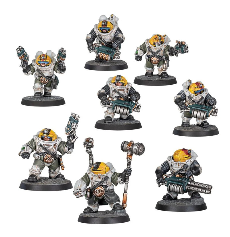 Necromunda - Ironhead Squat Prospectors Gang